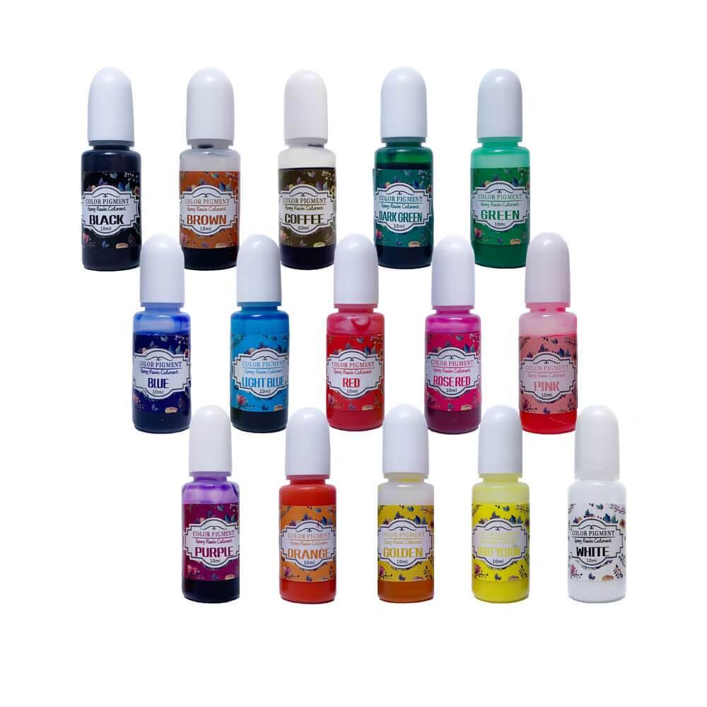 Liquid Pigments for Colored Epoxy Resin Projects