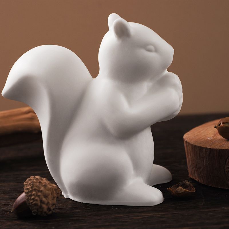 2pcs Squirrel Ornament Resin Mold