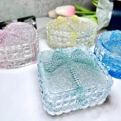 Handmade Diamond Gift Box Storage Resin Mold