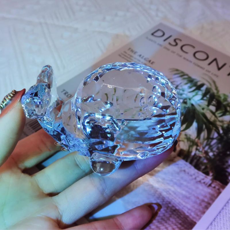 Handmade Crystal Diamond Whale Ornament Resin Mold