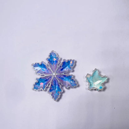 Handmade Snowflake Hanging Resin Mold