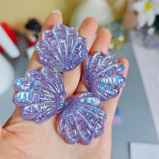 Handmade 4-in-1 Glossy Shell Ornament Resin Molds