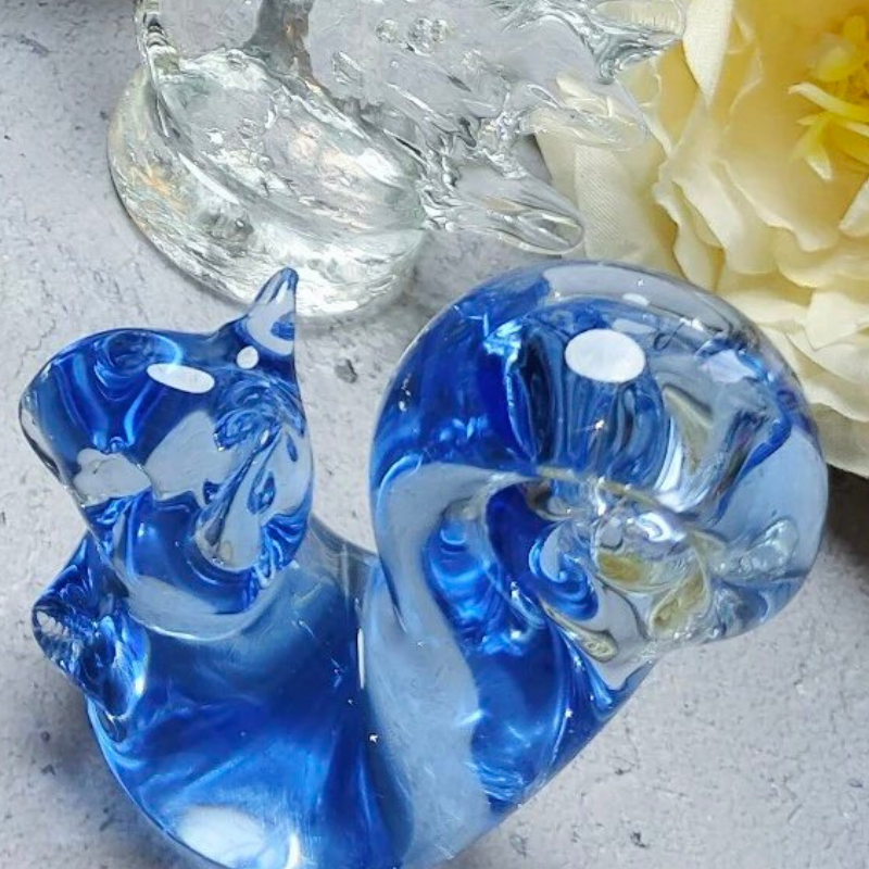 Handmade Crystal Squirrel Ornament Resin Mold