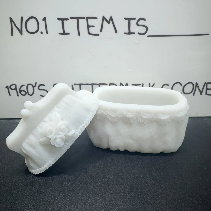 Handmade Handbag Shape Storage Box Resin Mold