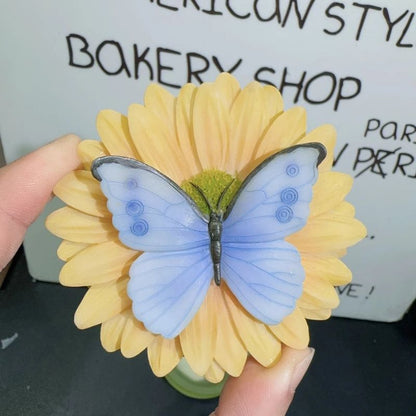 Handmade Butterfly Daisy Flower Storage Box Resin Molds