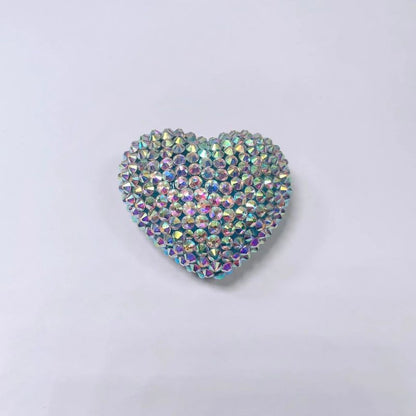 Handmade Diamond Heart Ornament Resin Mold