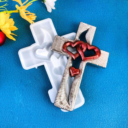 Love Cross Resin Mold