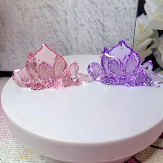 Handmade Unique Crystal Cluster Ornament Resin Mold