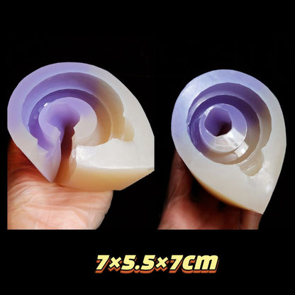 Handmade Crystal Snake Ornament Resin Mold