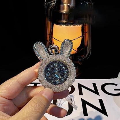 Handmade Diamond Rabbit Ears Clock Ferris Wheel Ornament Resin Molds