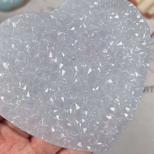 Handmade Heart Cluster Druzy Accessory Resin Mold