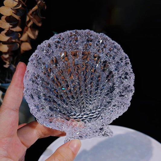 Handmade Diamond Shell Dish Ornament Resin Mold