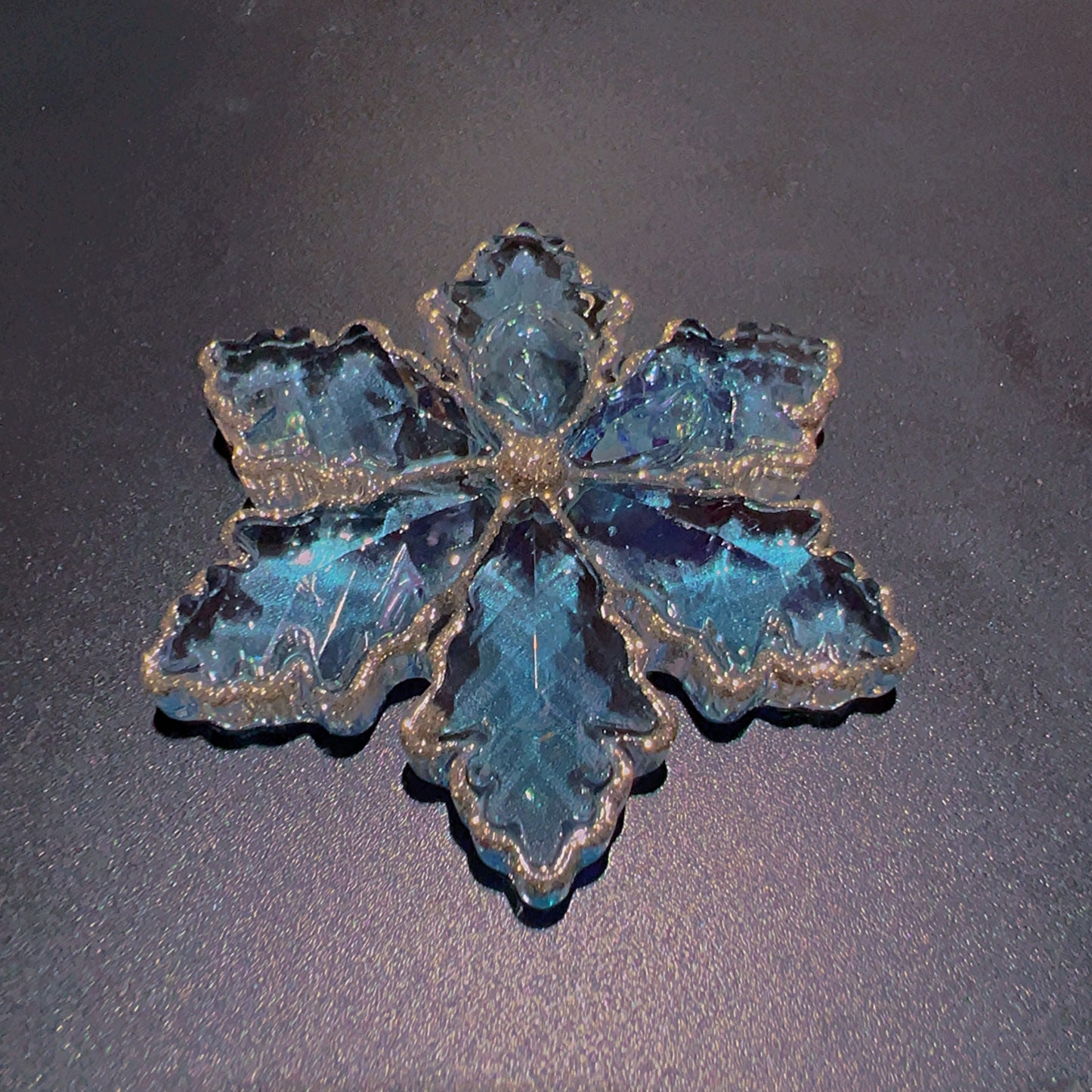 Handmade Snowflake Hanging Resin Mold