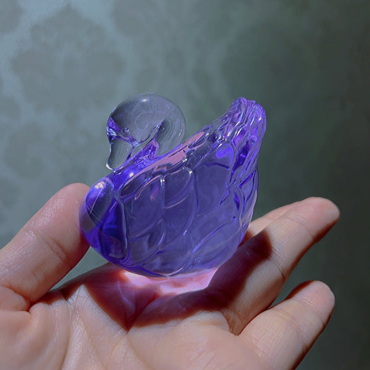 Handmade Crystal Swan Decoration Resin Mold