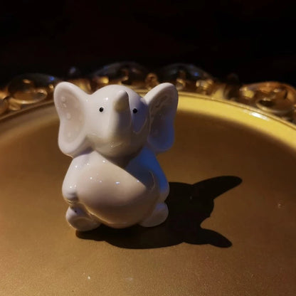 Handmade Baby Elephant Holding Love Ornament Resin Molds