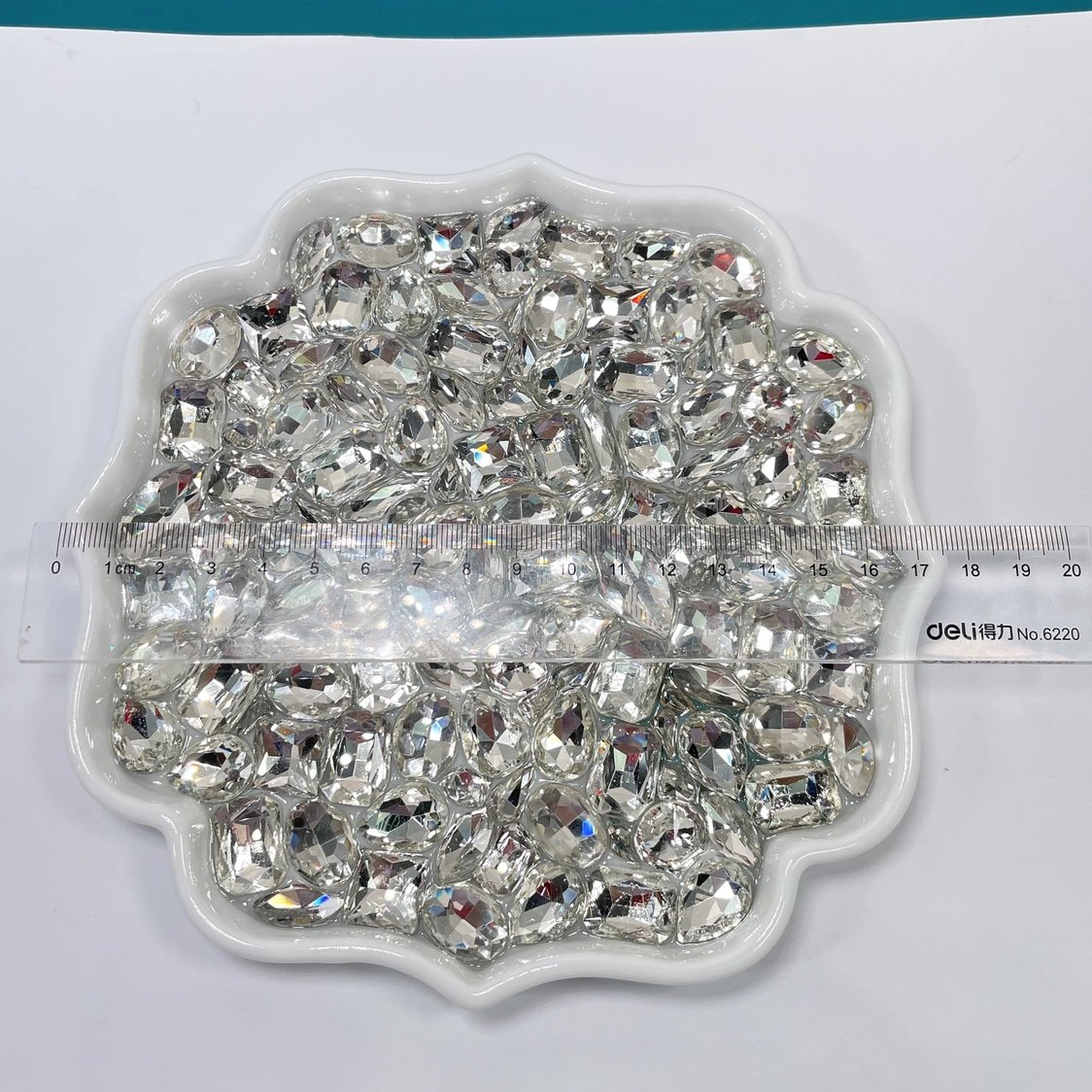 Handmade Large Size Diamond Storage Tray Resin Molds