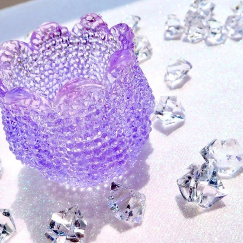 Handmade Diamond Tulip Bud Storage Arrangement Resin Mold