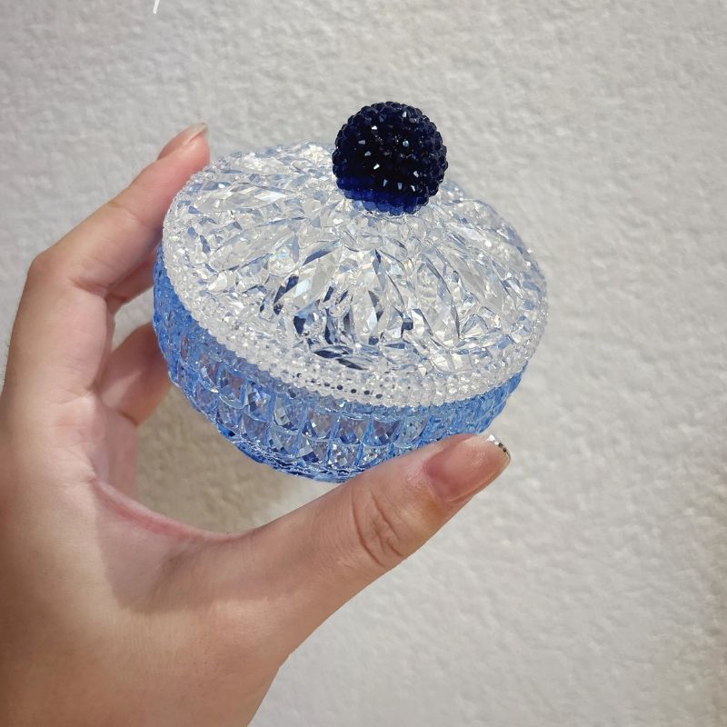 Handmade Diamond Storage Jar Resin Mold