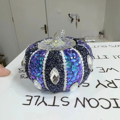 Handmade Diamond Pumpkin Ornament Resin Mold