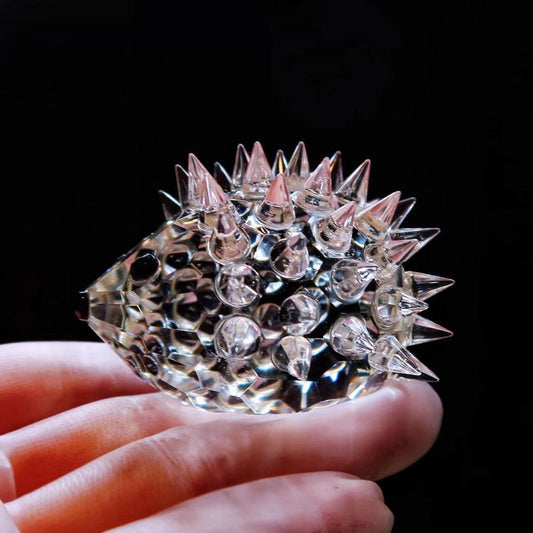 Handmade Crystal Hedgehog Ornament Resin Mold (Not for beginners)
