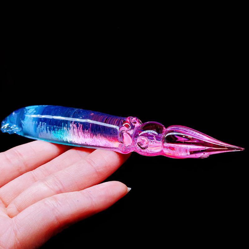 Handmade Crystal Cute Squid Decoration Resin Mold