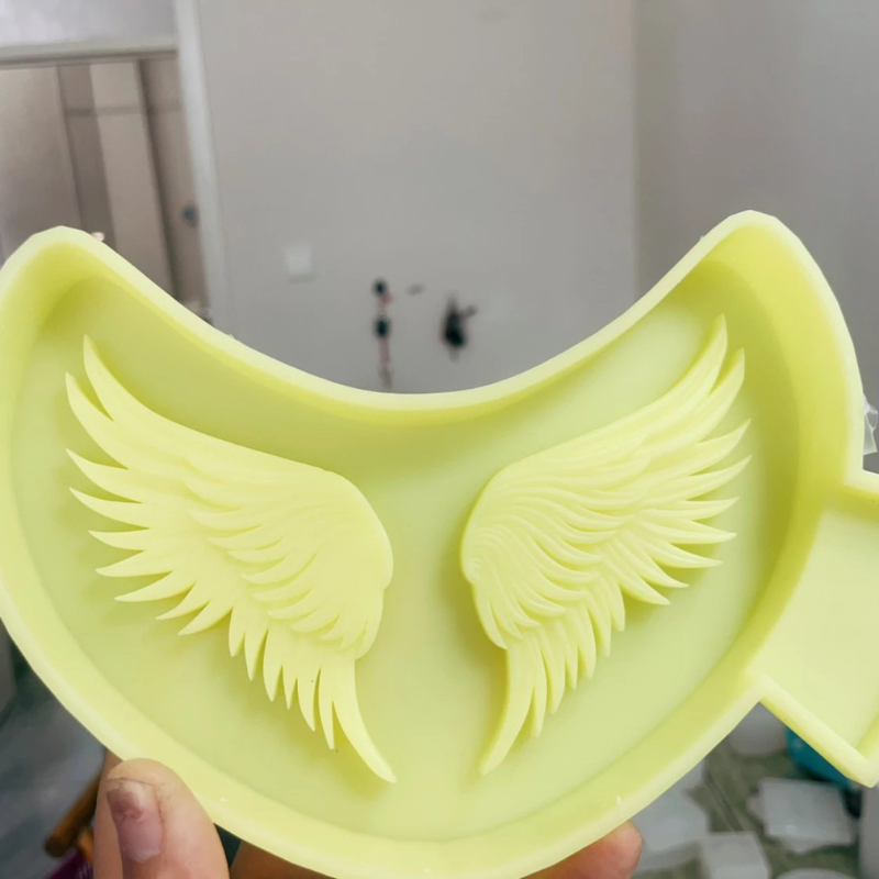 Handmade Wing Ornament Resin Mold