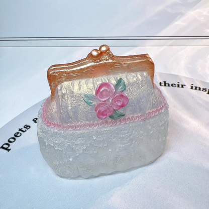 Handmade Handbag Shape Storage Box Resin Mold