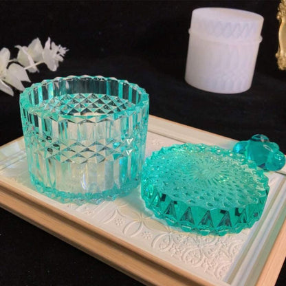 Crystal Storage Box Silicone Mold