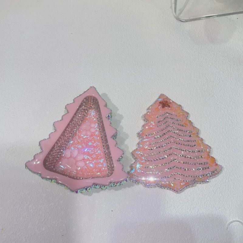 Handmade Diamond Christmas Tree Ornament Resin Mold