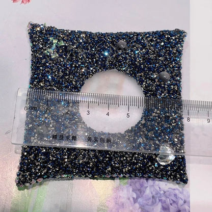 Handmade Diamond Pillow Shape Coaster Ornament Resin Mold