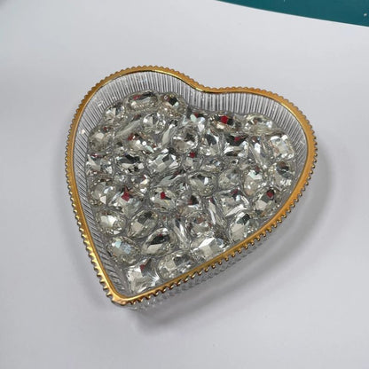 Handmade Heart Diamond Storage Resin Mold