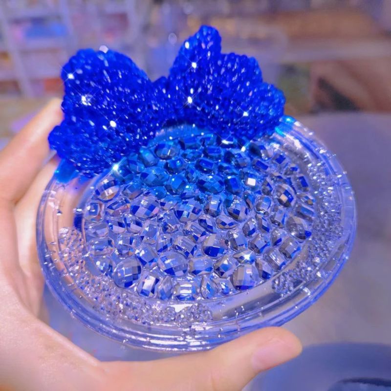 Handmade Diamond Bow Dish Resin Mold