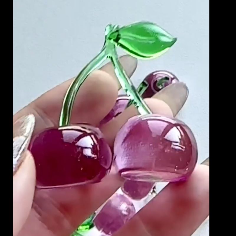 Handmade Cute Cherry Ornament Resin Mold (Cherry Mold + Rod Mold)