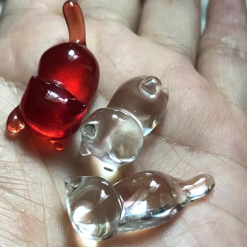 Handmade Cute Cat Pendant Charm Resin Mold for UV Resin