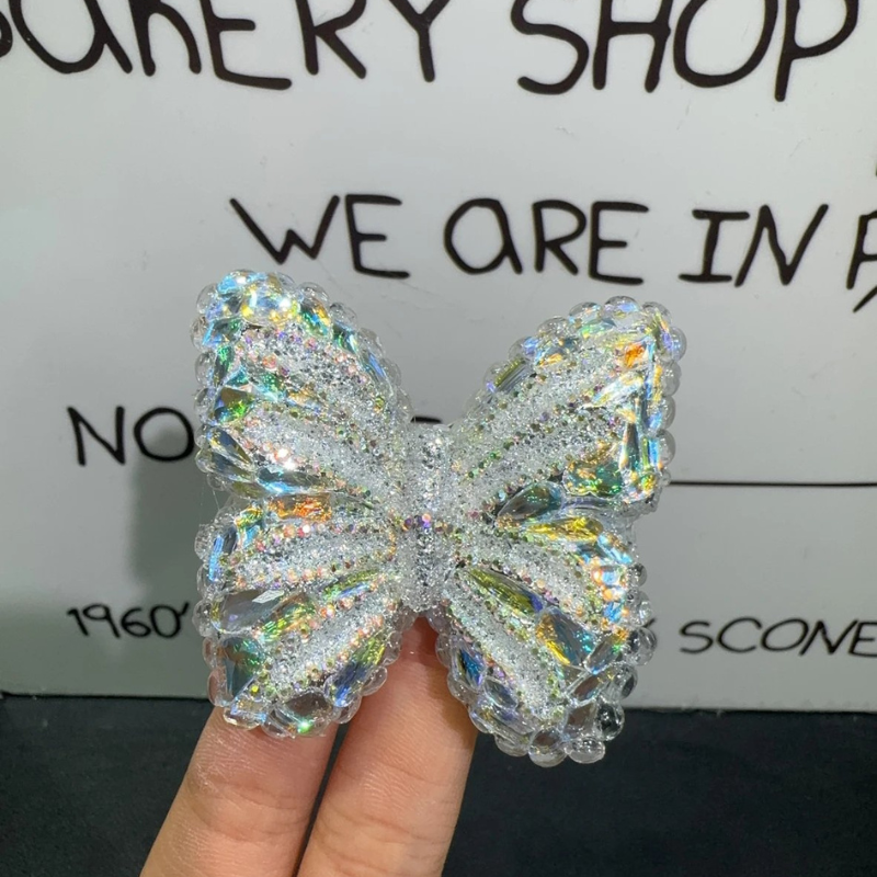 Handmade Diamond Butterfly Decoration Resin Mold