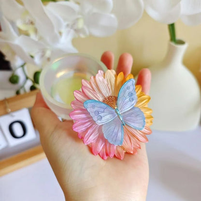 Handmade Butterfly Daisy Flower Storage Box Resin Molds