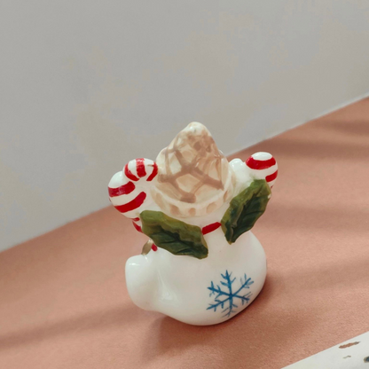 Handmade Cute Snowman Ornament Resin Mold