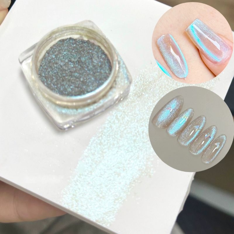 Blue Aurora Cat Eye Magnetic Powder for Resin