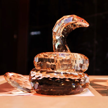 Handmade Crystal Snake Ornament Resin Mold