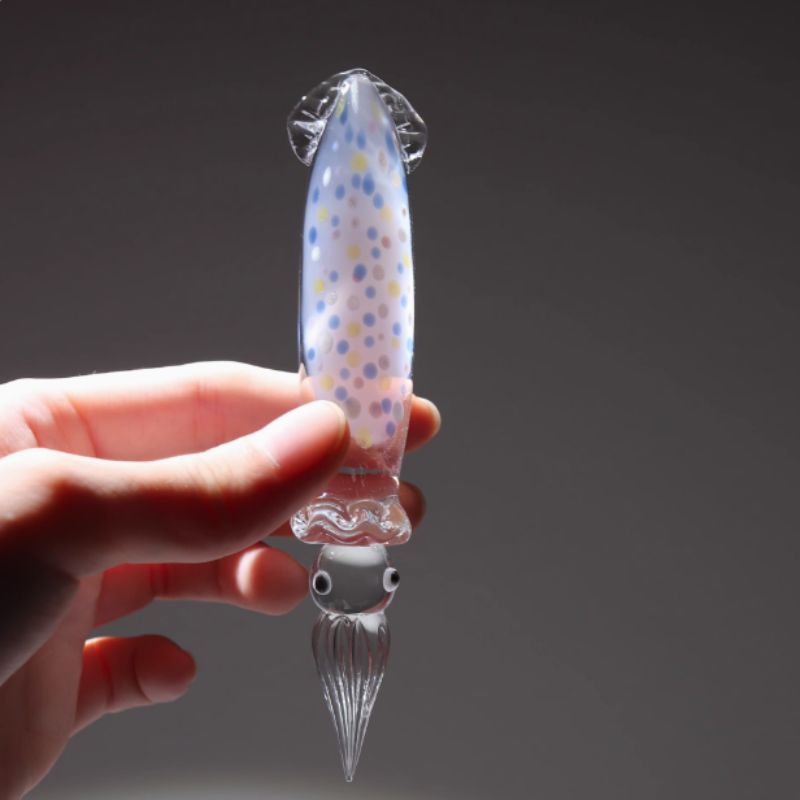 Handmade Crystal Cute Squid Decoration Resin Mold