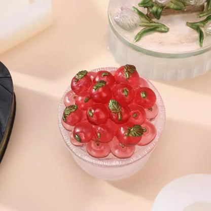 Handmade Apple Storage Jar Resin Mold