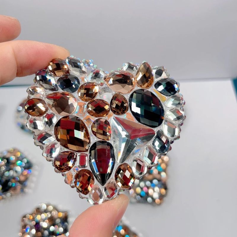 Handmade Diamond Hanging Decoration with Hole Resin Mold