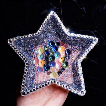 Handmade Diamond Extra Large Capacity Pentagram Storage Resin Molds