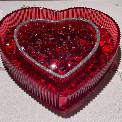 Handmade Heart Diamond Storage Resin Mold