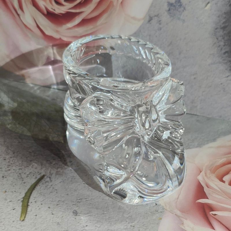 Handmade Crystal Bow Boots Storage Resin Mold