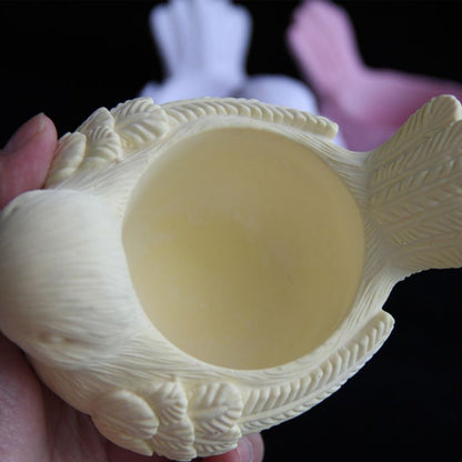 Handmade Bird Shape Storage Candle Holder Resin Molds