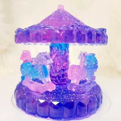 Handmade 8pcs Diamond Carousel Mold Set