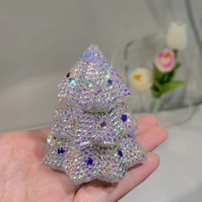 Handmade Diamond Christmas Tree Ornament Resin Mold