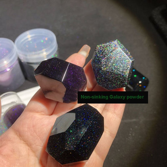 3 Colors Non-sink Glitter Laser Powder Glitter for Resin – IntoResin