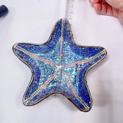 Handmade Diamond Starfish Storage Tray Resin Molds